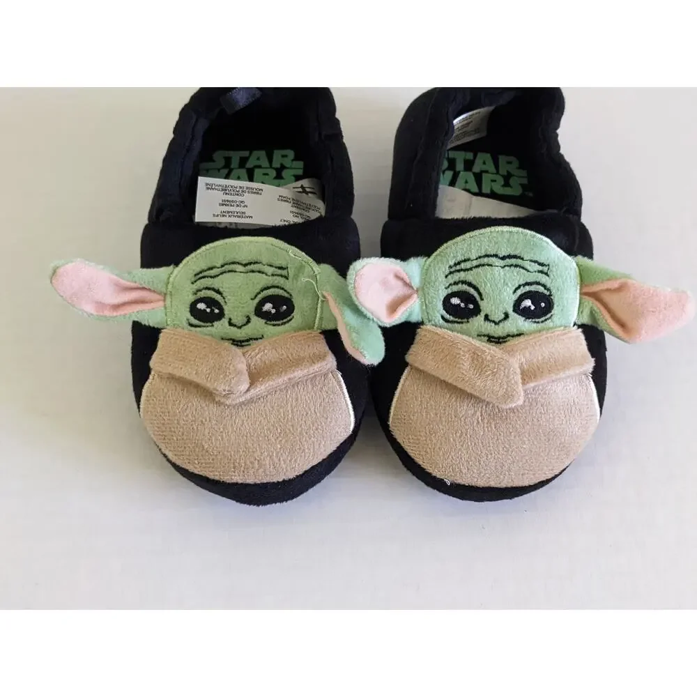 H+M Star Wars Slippers Size 9/9.5 Kids Baby Yoda The Mandalorian